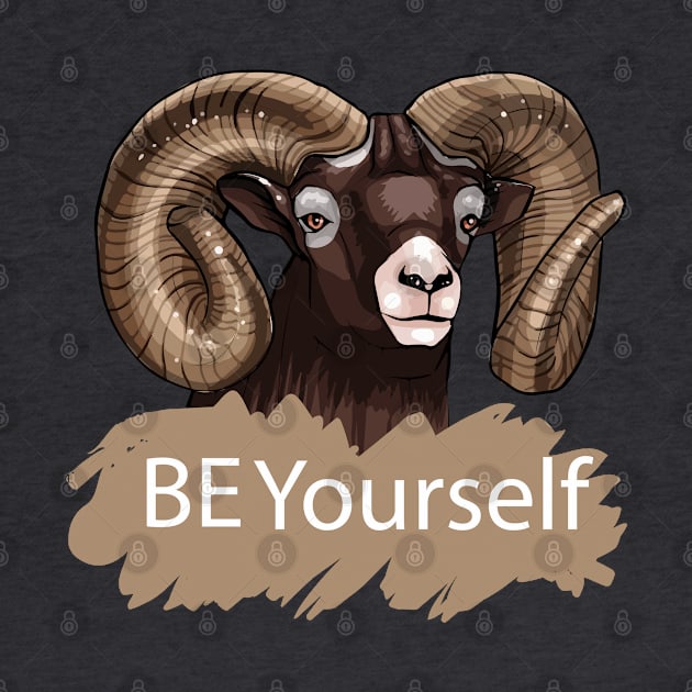 Be Yourself Goat by Mako Design 